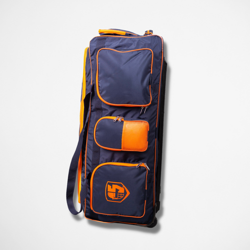 Falcon Wheelie Kit Bag - Blue & Orange