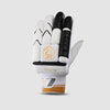 Alpha Batting Gloves - White-Black-Gold