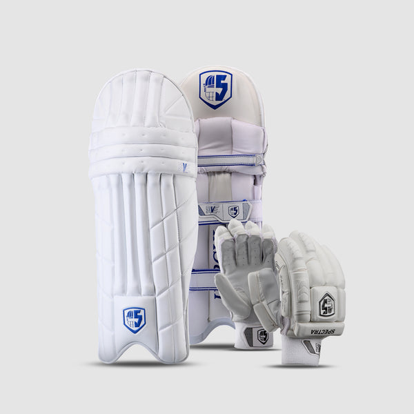 Hercules White Pads & White Spectra Gloves Combo Hercules White Pads & White Spectra Gloves Combo