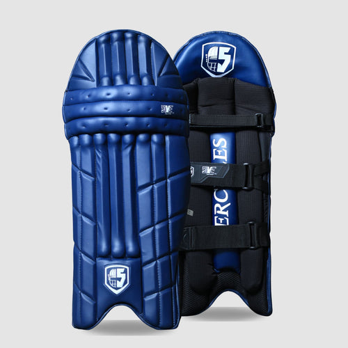 Hercules Batting Pads - Navy Blue