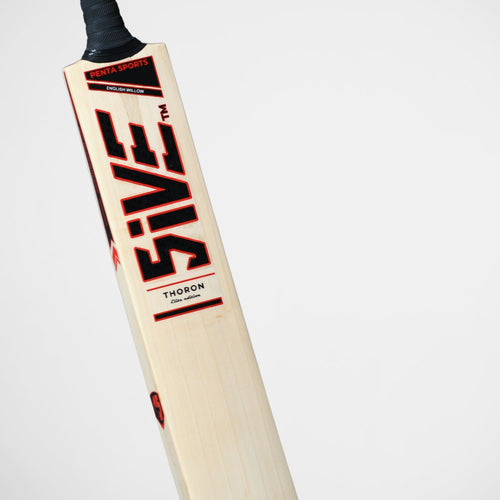 Thoron Red Elite Edition English Willow Bat no. 2060- Size SH