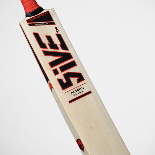Thoron Red Elite Edition English Willow Bat no. 2006- Size SH