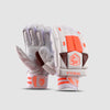 Nebula Batting Gloves - White & Orange