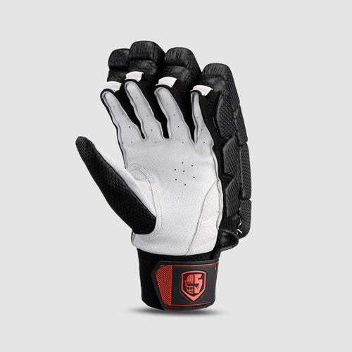 Carbon Batting Gloves - Pure Black