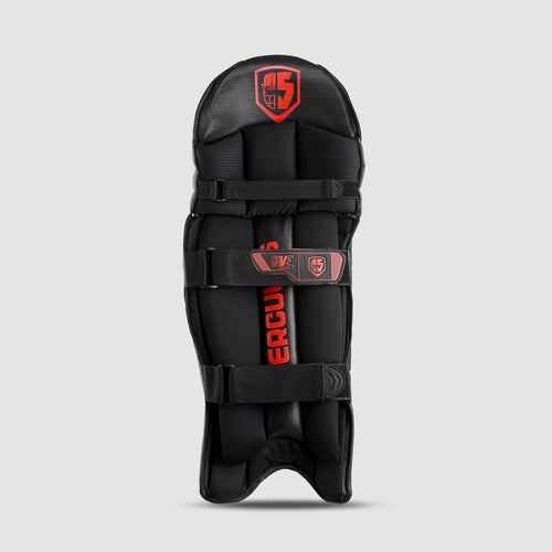 Hercules Batting Pads - Pure Black